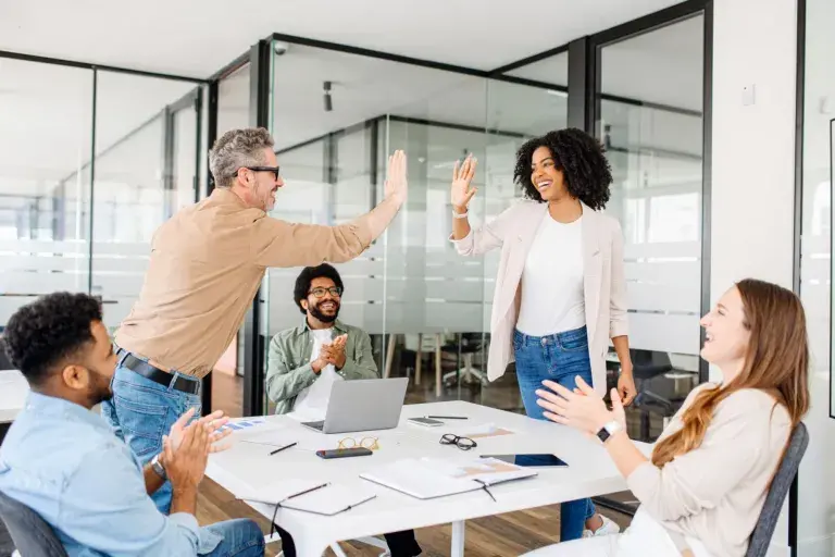 équipe de travail et ambition collective